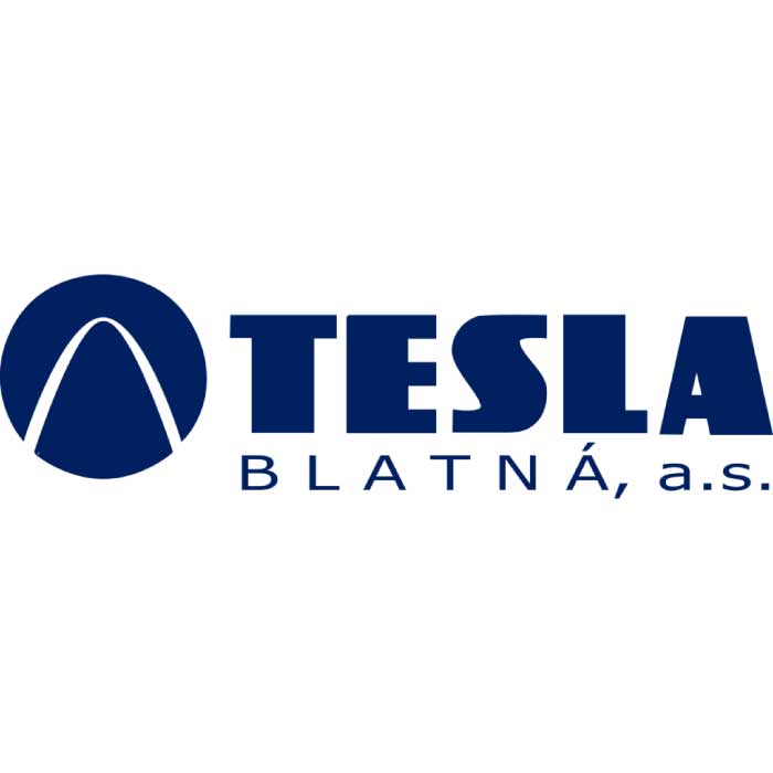 Logo firmy TESLA Blatná