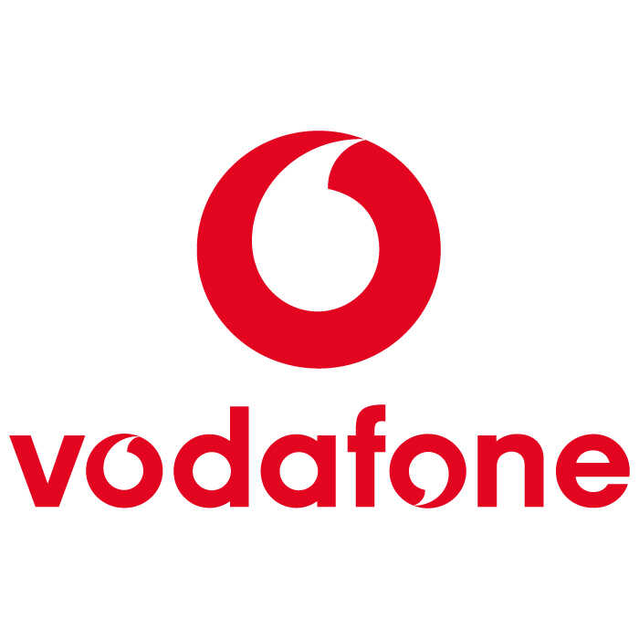 Logo firmy Vodafone