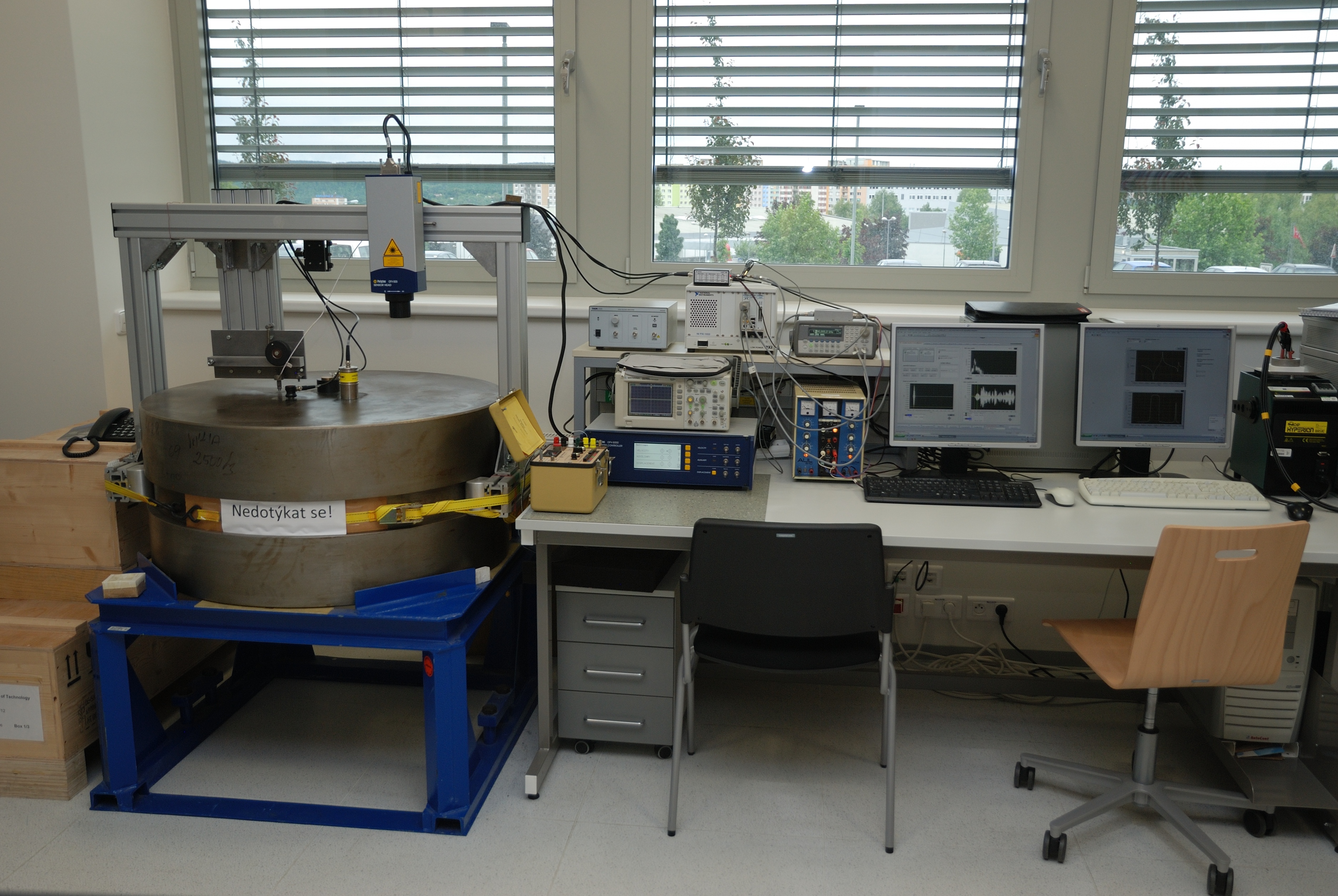 Measurement group - Acoustic emission sensor calibration laboratory